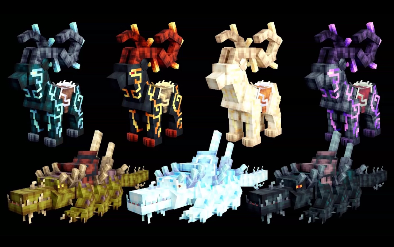 我的世界装饰模型 - 坐骑包 [第3卷]-方块星球 - 我的世界论坛