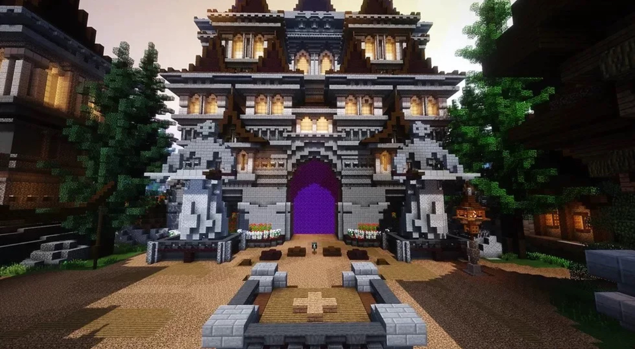 我的世界地图 - 石头村 [ 主城 / 活动 ]-方块星球 - 我的世界论坛