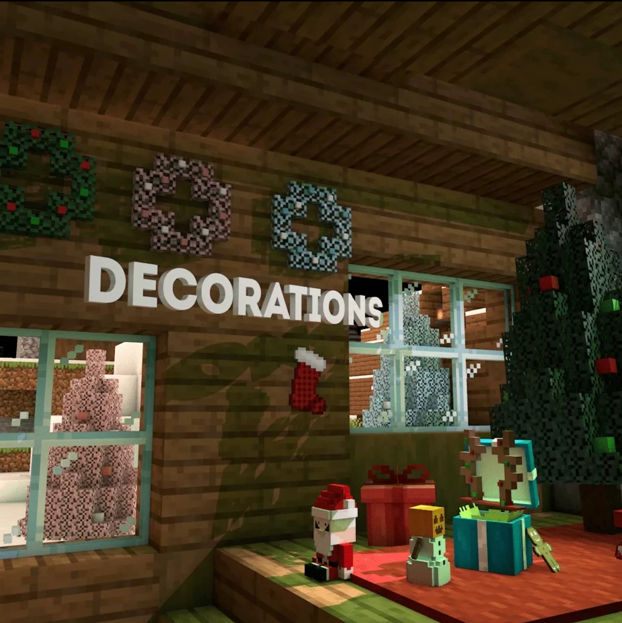 我的世界生物模型 - 圣诞包-方块星球 - 我的世界论坛