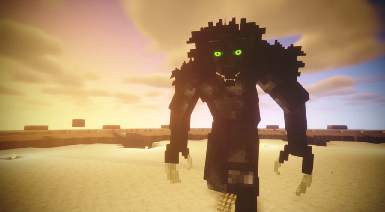 我的世界生物模型 - 午夜狼人-方块星球 - 我的世界论坛