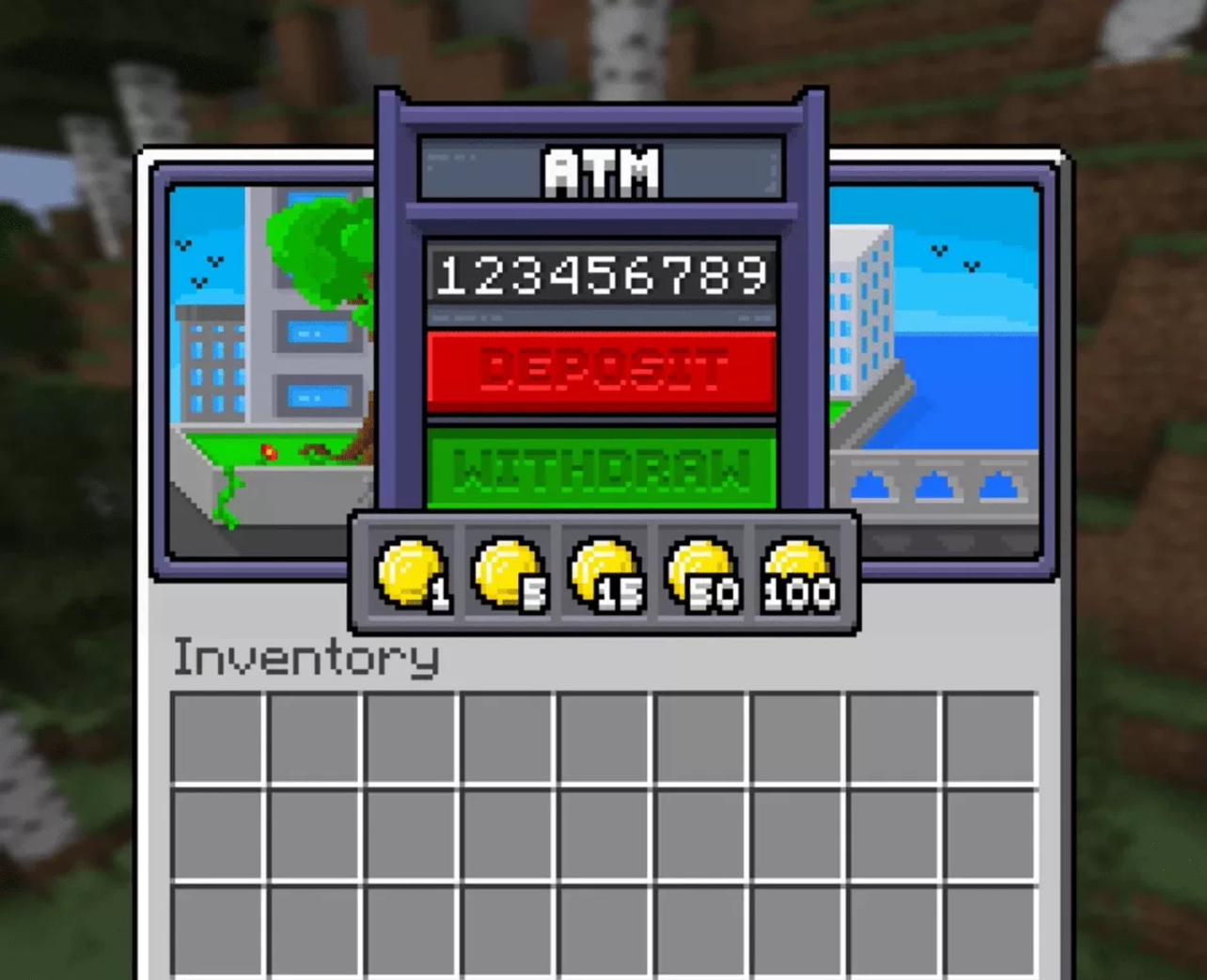 我的世界材质贴图 - 银行-方块星球 - 我的世界论坛