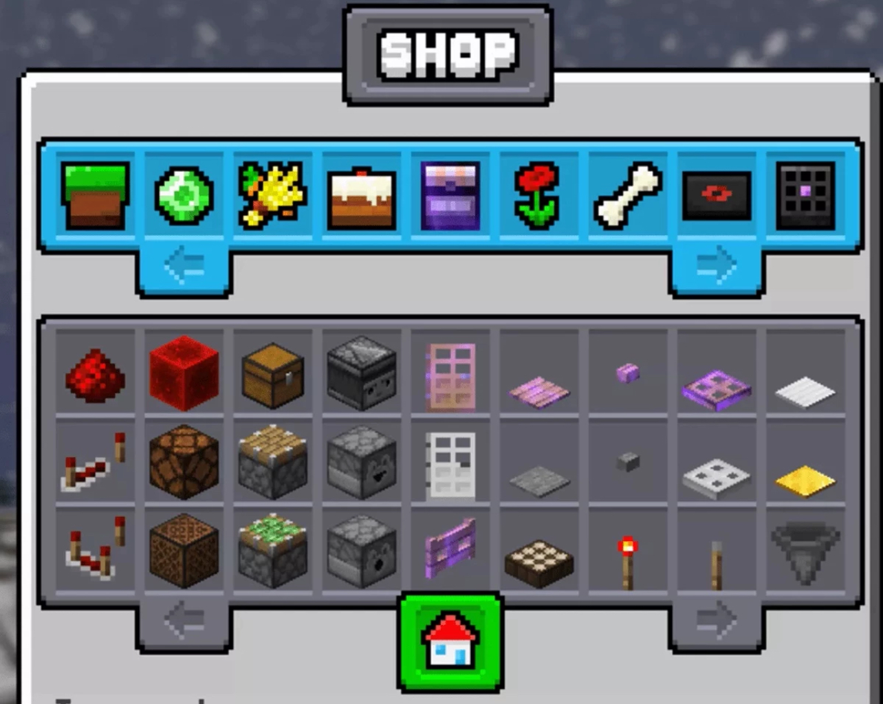 我的世界界面贴图 - 商店-方块星球 - 我的世界论坛