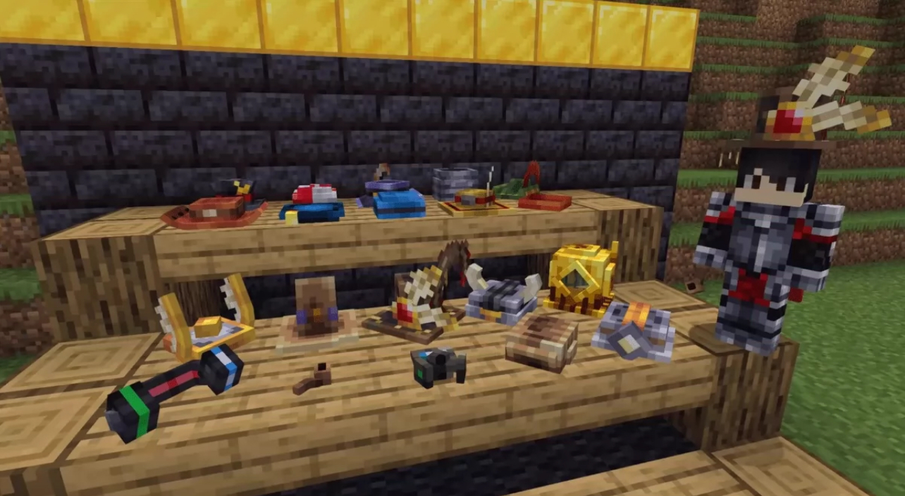 我的世界装备模型 - 帽子包-方块星球 - 我的世界论坛