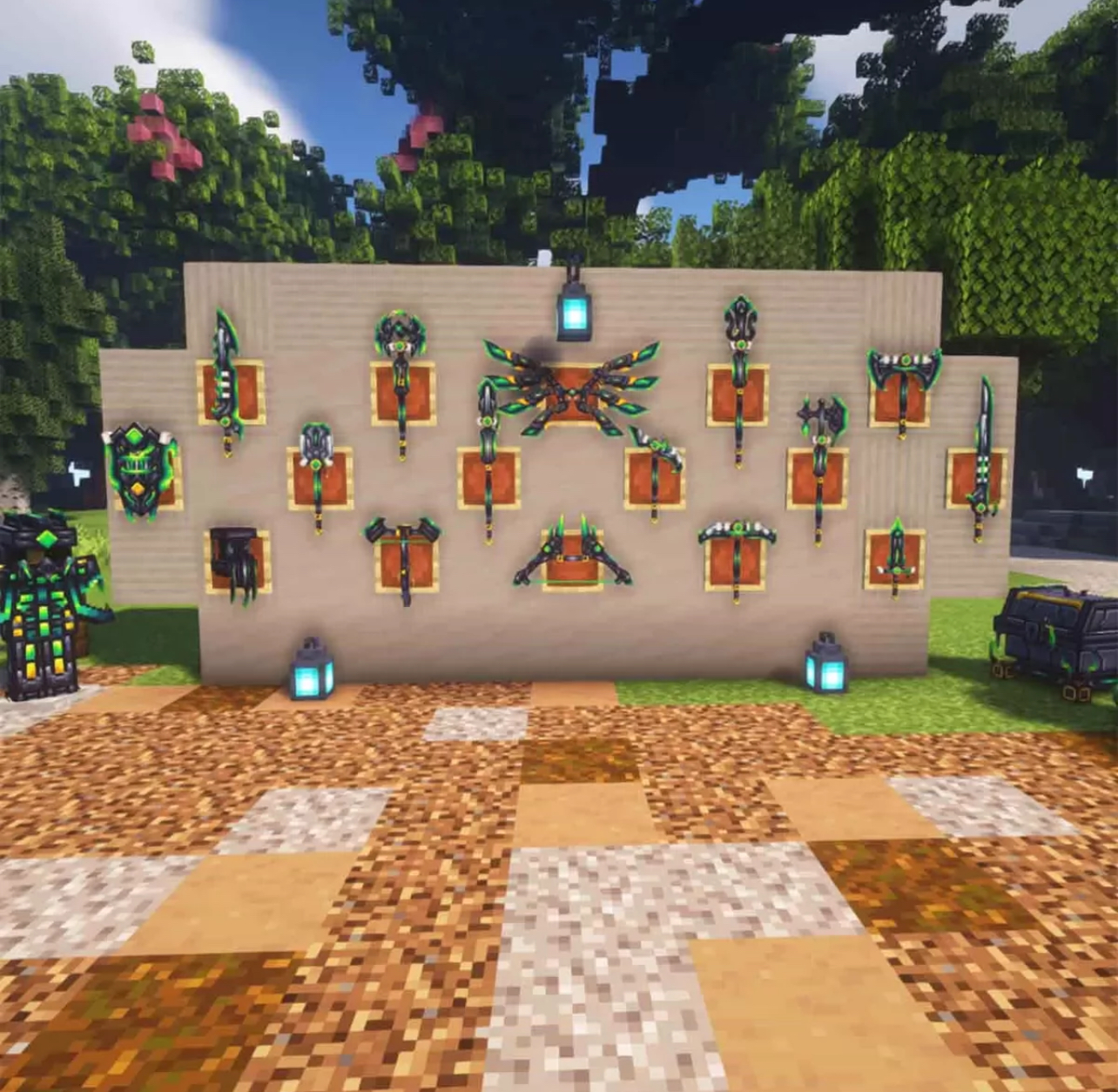 我的世界装备模型 - 使者套装-方块星球 - 我的世界论坛