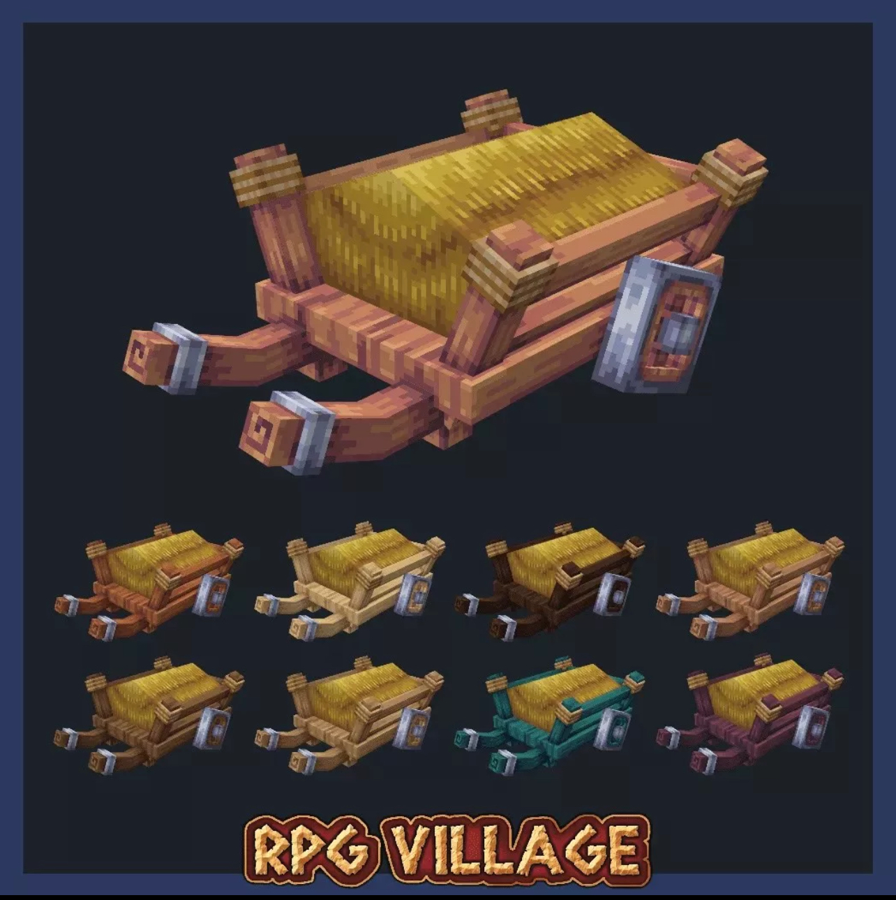 我的世界装饰模型 - 角色扮演村庄包-方块星球 - 我的世界论坛