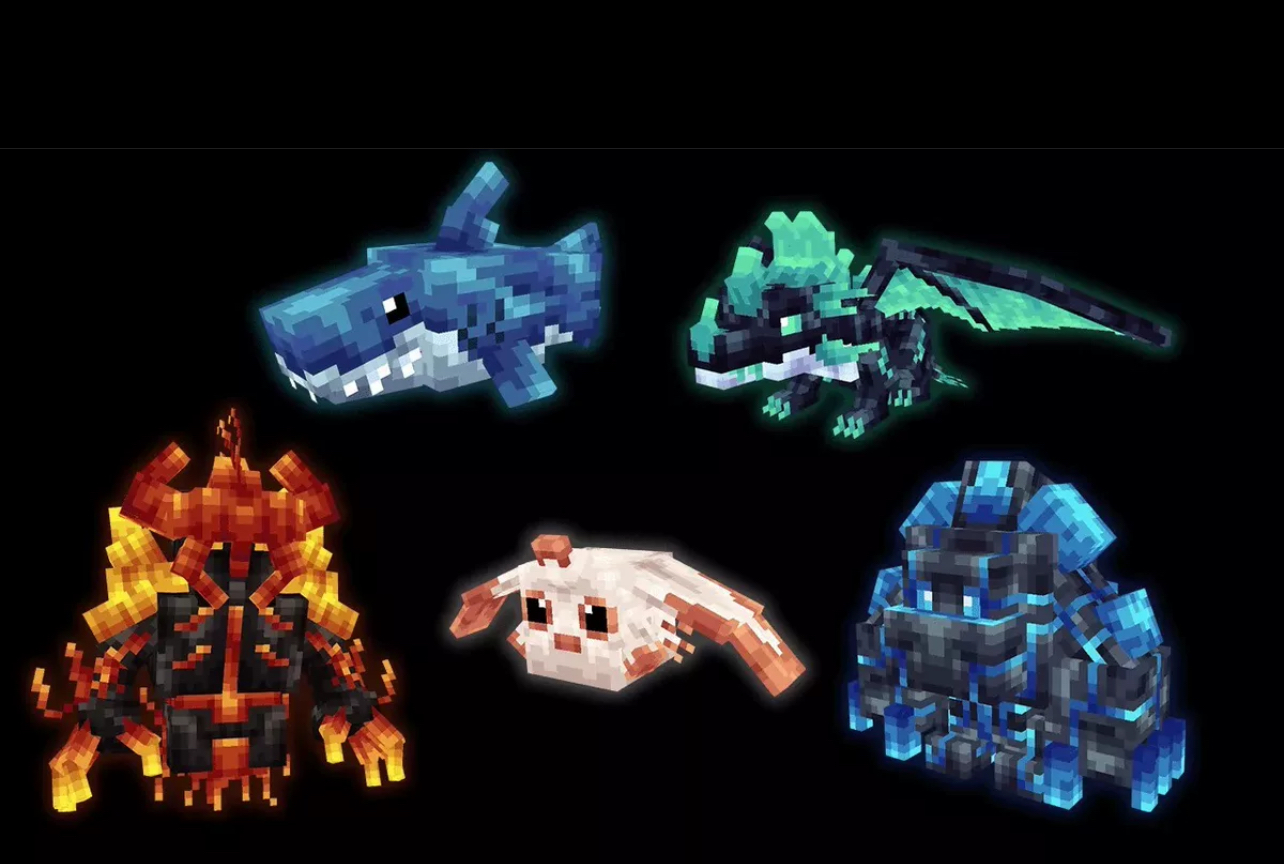 我的世界装饰模型 - 宠物包 [第4卷]-方块星球 - 我的世界论坛