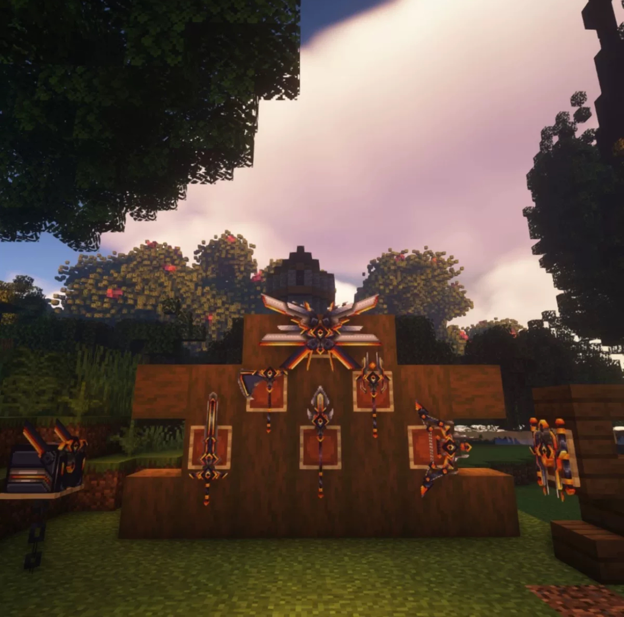 我的世界装备模型 - 军阀套装-方块星球 - 我的世界论坛