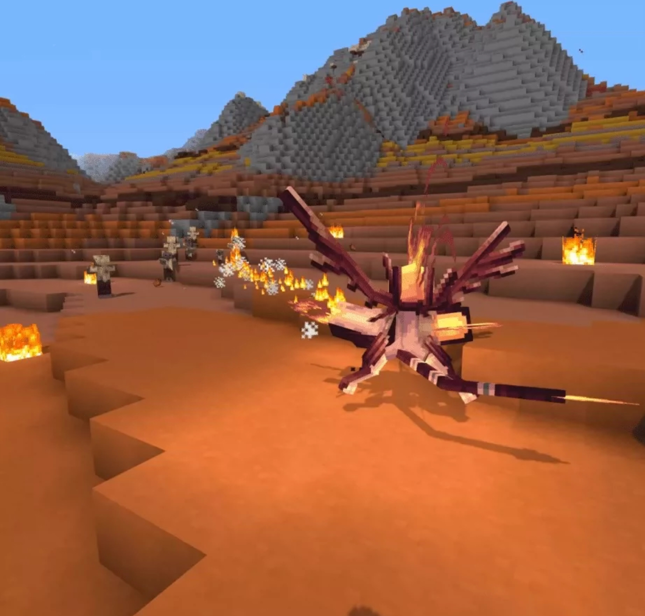 我的世界生物模型 - 火焰元素-方块星球 - 我的世界论坛