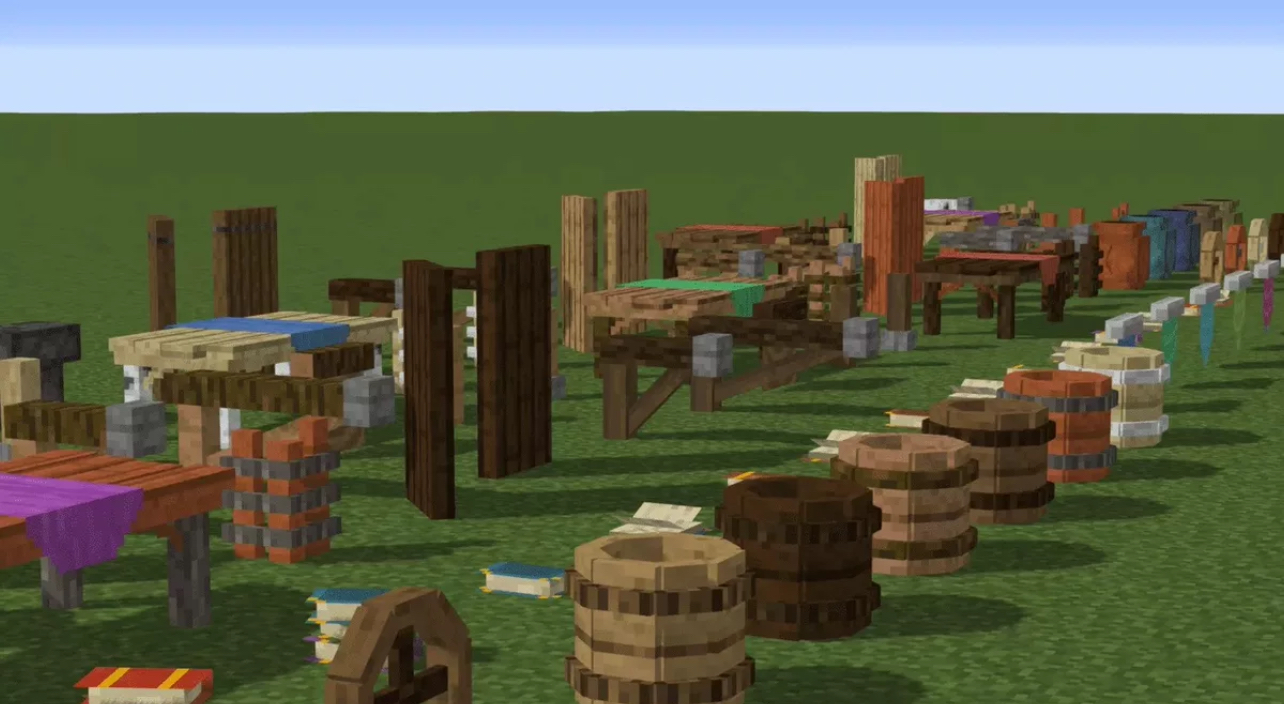 我的世界装饰模型 - 中世纪包-方块星球 - 我的世界论坛