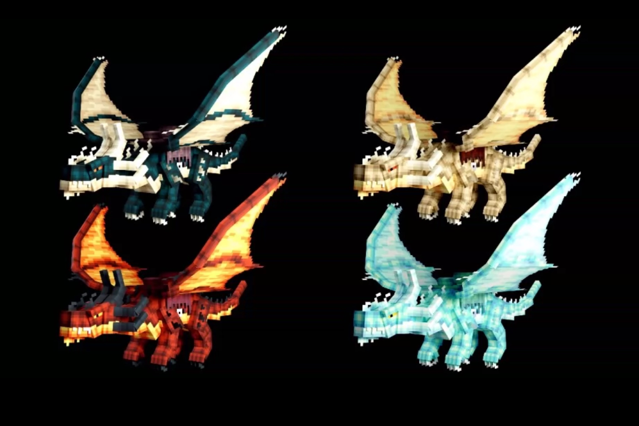 我的世界装饰模型 - 坐骑包 [第1卷]-方块星球 - 我的世界论坛