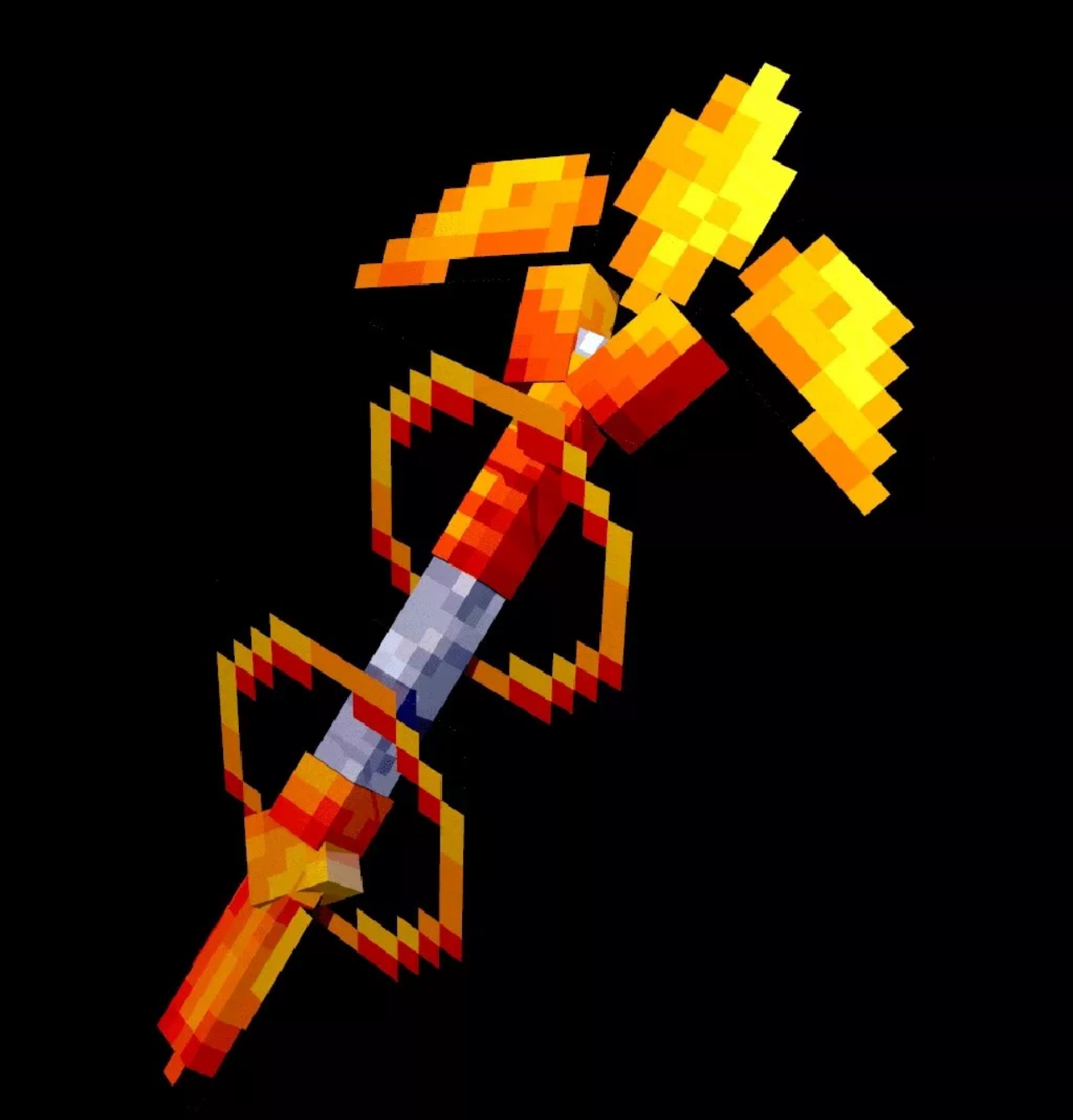 我的世界装备模型 - 宇宙镐-方块星球 - 我的世界论坛