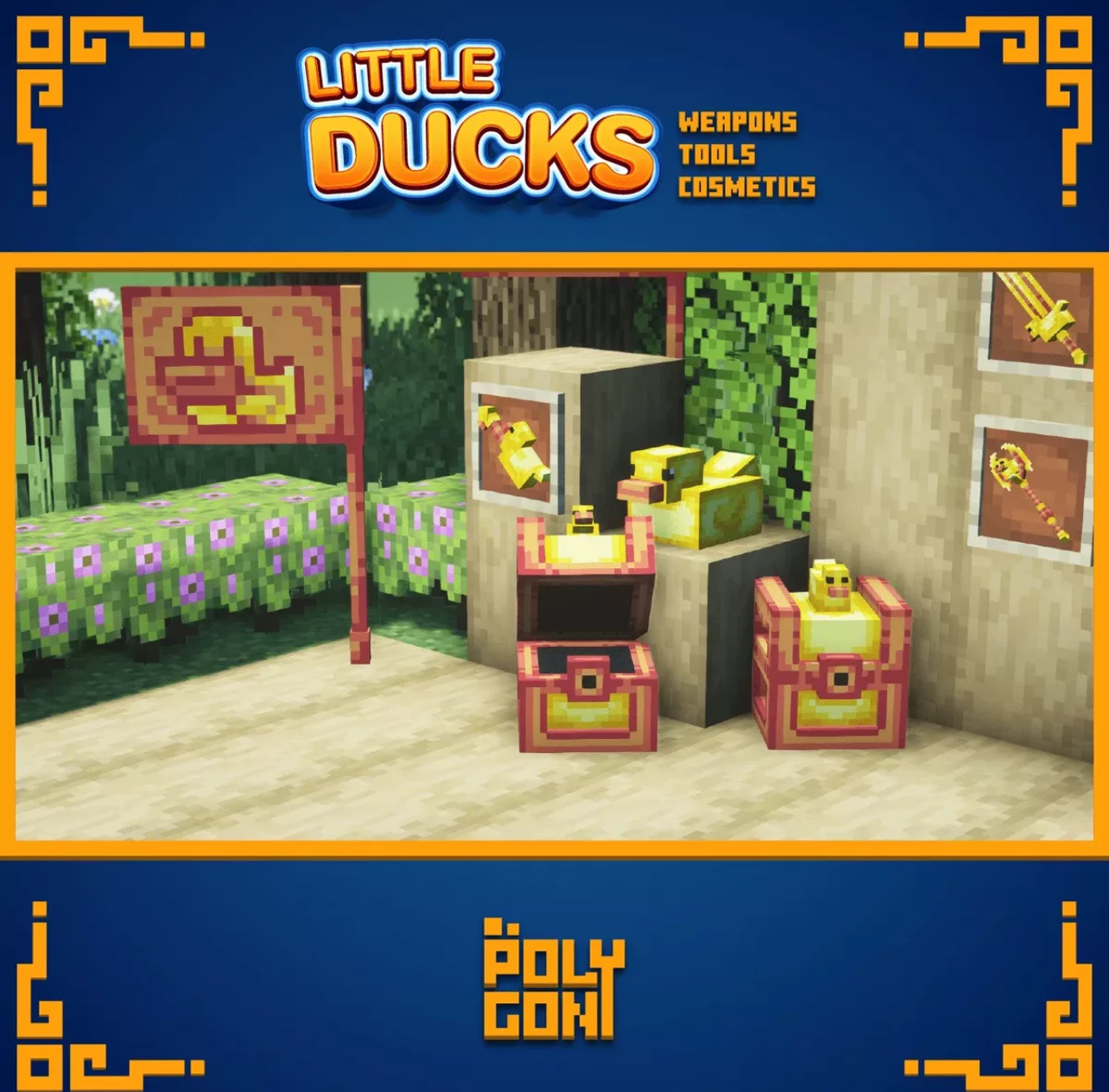 我的世界装备模型 - 小鸭子套装-方块星球 - 我的世界论坛