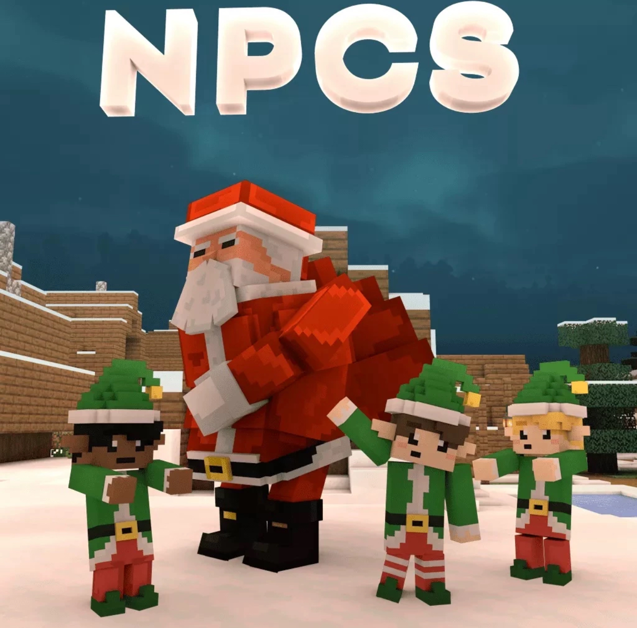 我的世界生物模型 - 圣诞包-方块星球 - 我的世界论坛