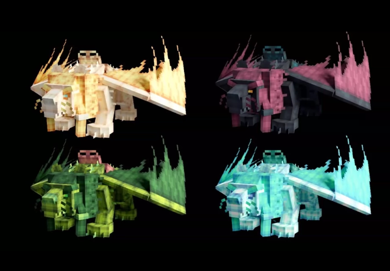 我的世界装饰模型 - 坐骑包 [第1卷]-方块星球 - 我的世界论坛