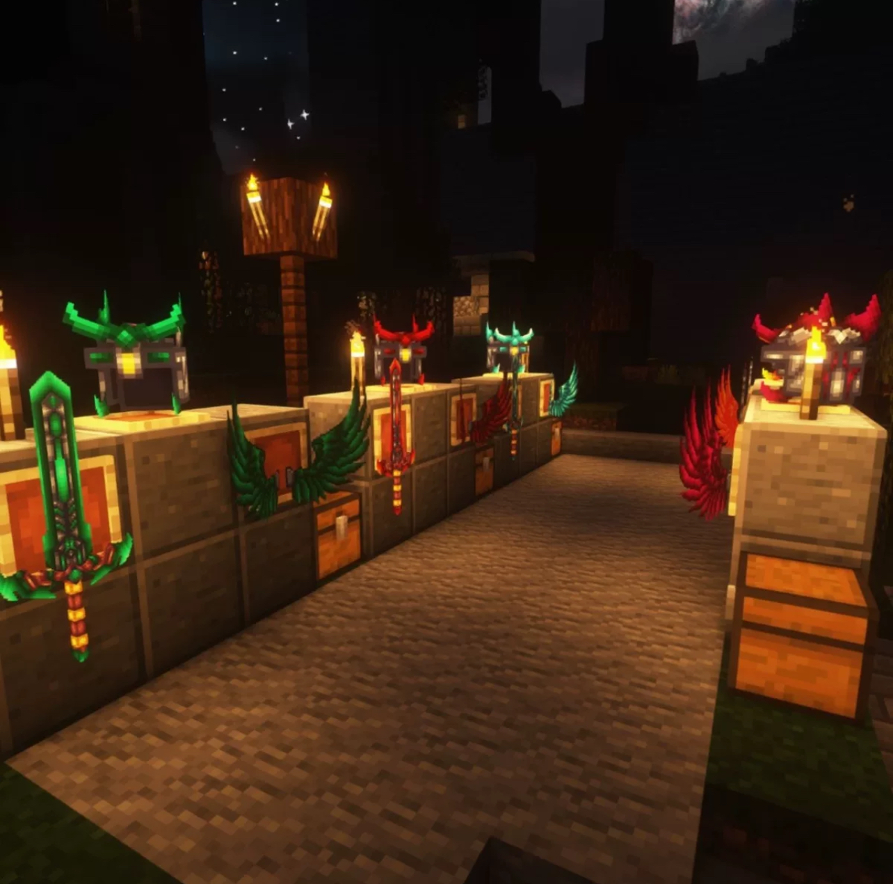 我的世界装备模型 - 飞龙猎人包-方块星球 - 我的世界论坛