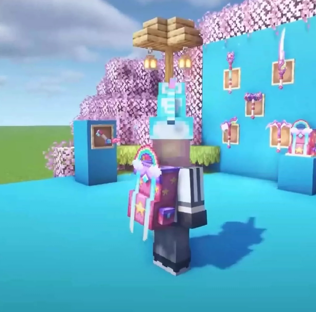 我的世界装饰模型 - 奇幻独角兽套装-方块星球 - 我的世界论坛