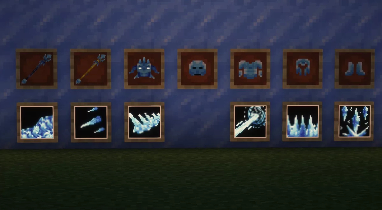 我的世界职业技能 - 冰元素-方块星球 - 我的世界论坛