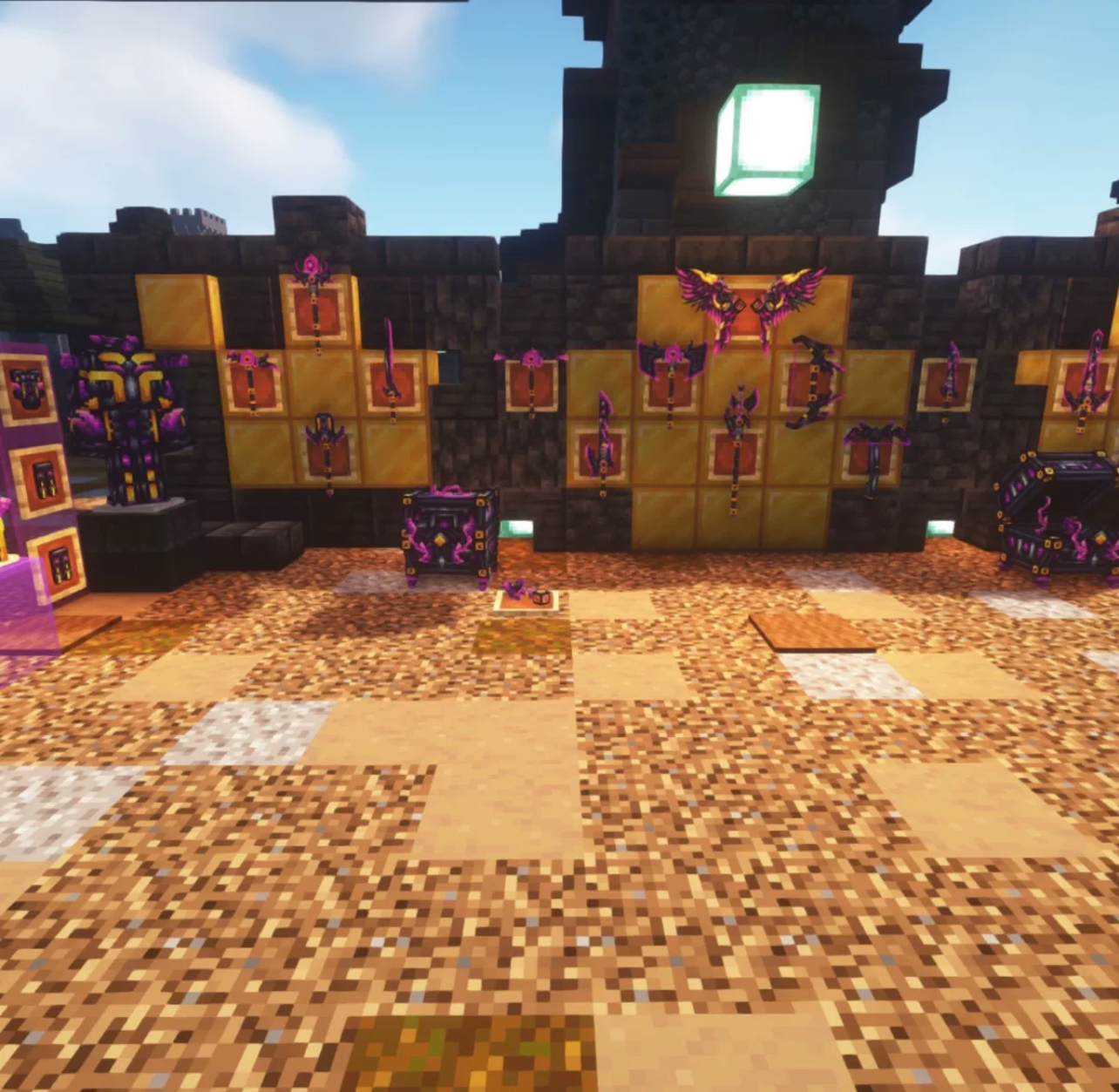 我的世界装备模型 - 黑暗世界套装-方块星球 - 我的世界论坛