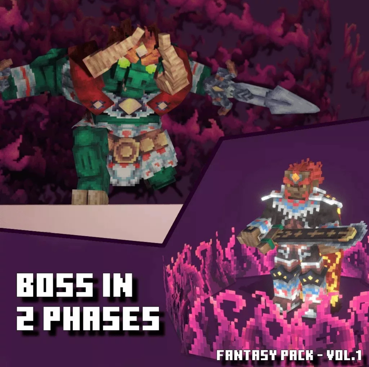 我的世界生物模型 - 幻想包-方块星球 - 我的世界论坛