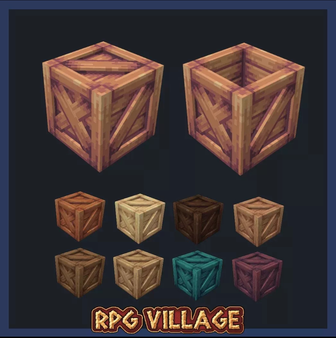 我的世界装饰模型 - 角色扮演村庄包-方块星球 - 我的世界论坛