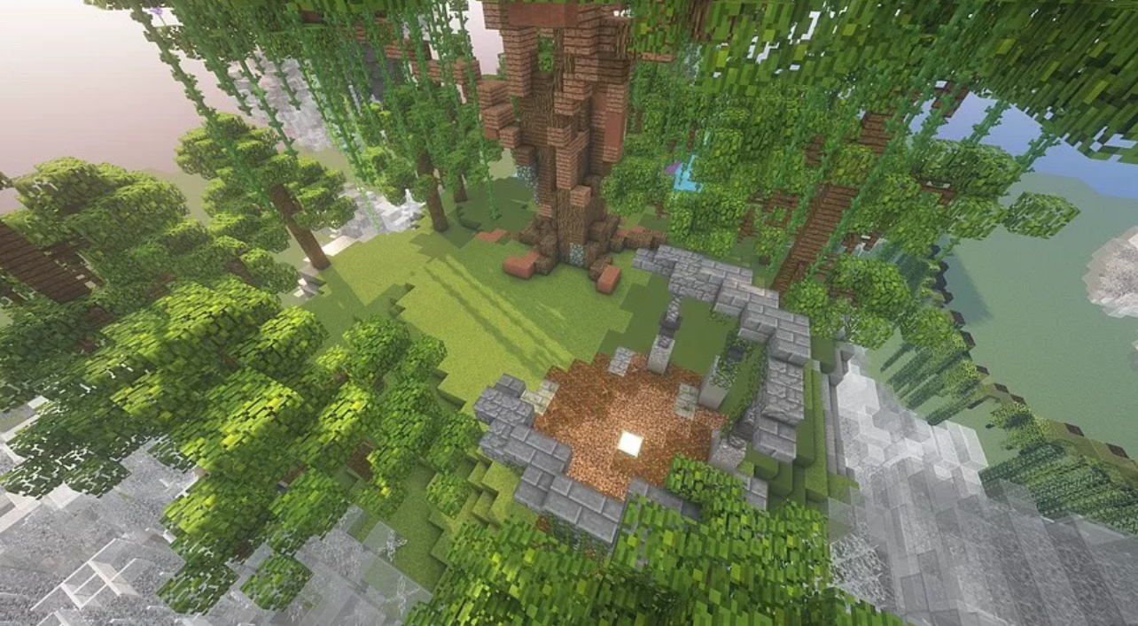 我的世界地图 - 云树大厅 [ 副本 / PVP ]-方块星球 - 我的世界论坛