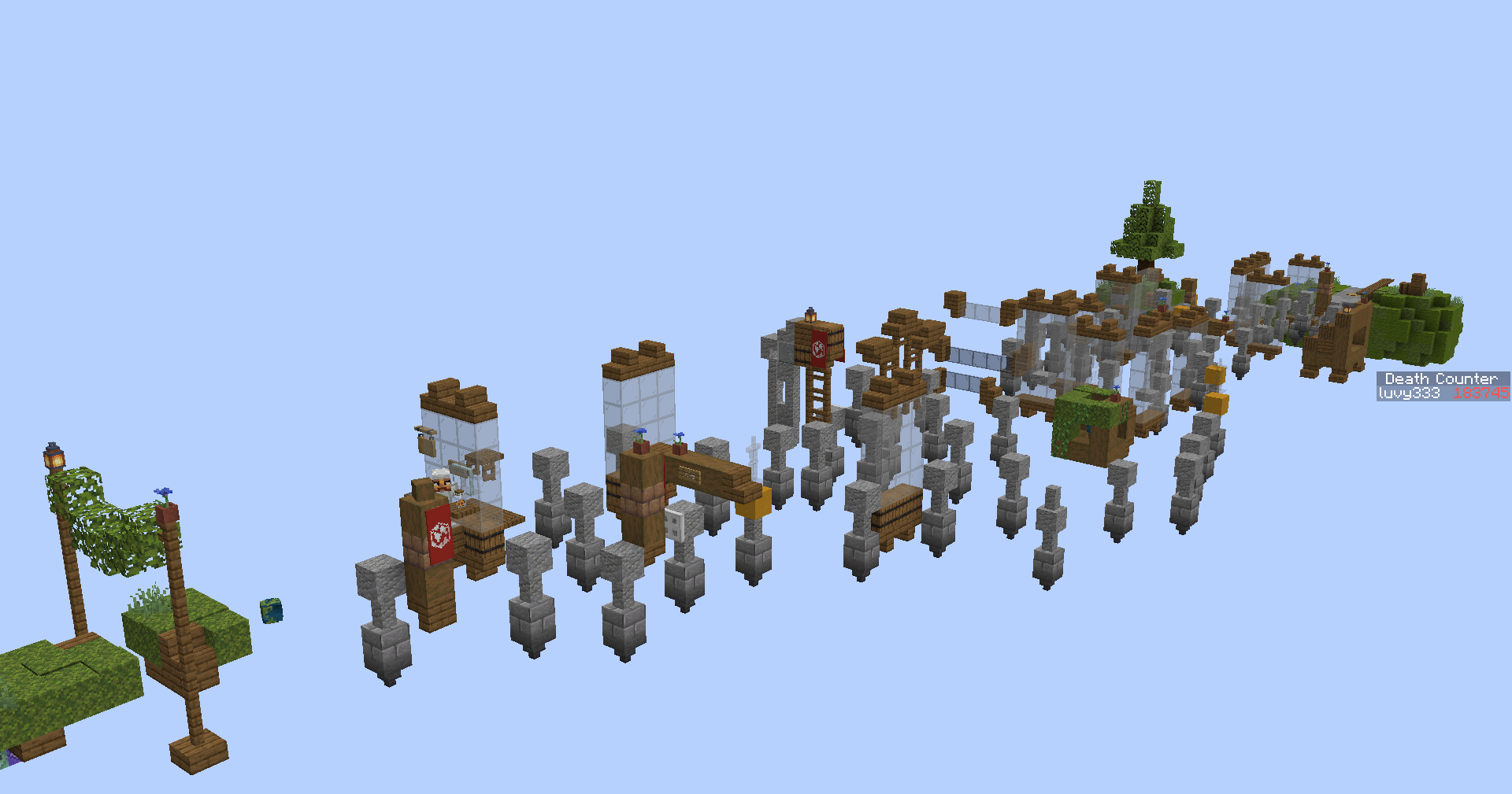 我的世界跑酷地图【不可逾越：改造】-方块星球 - 我的世界论坛