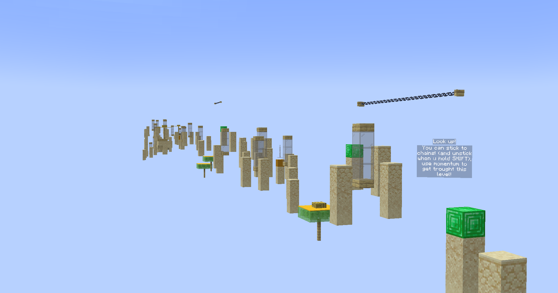 我的世界跑酷地图【不可逾越：改造】-方块星球 - 我的世界论坛