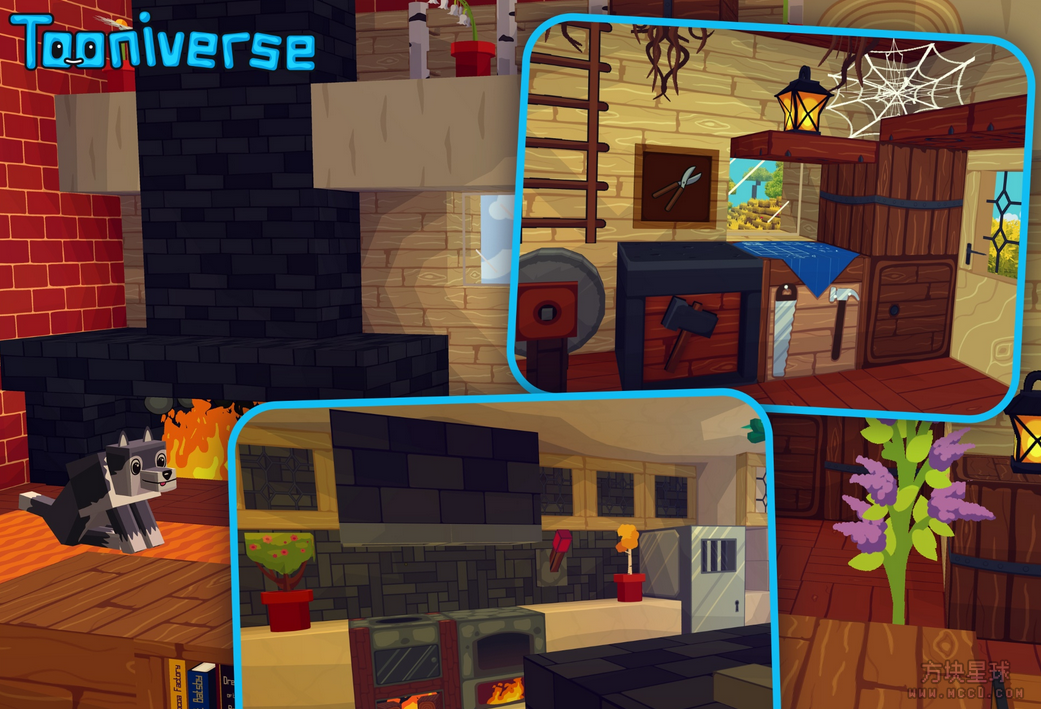 【1.17-1.20.2】Tooniverse材质包：探索手绘卡通的奇幻方块世界！-方块星球 - 我的世界论坛