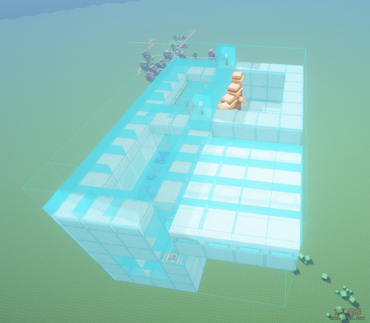 黑山大叔系列]我的世界村民繁殖机的投影文件-投影大全论坛-资源共享-方块星球- 我的世界论坛