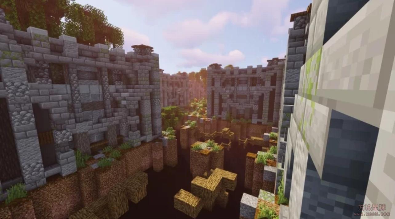 我的世界地图-被诅咒的迷宫【迷宫/跑酷/解谜】-方块星球 - 我的世界论坛