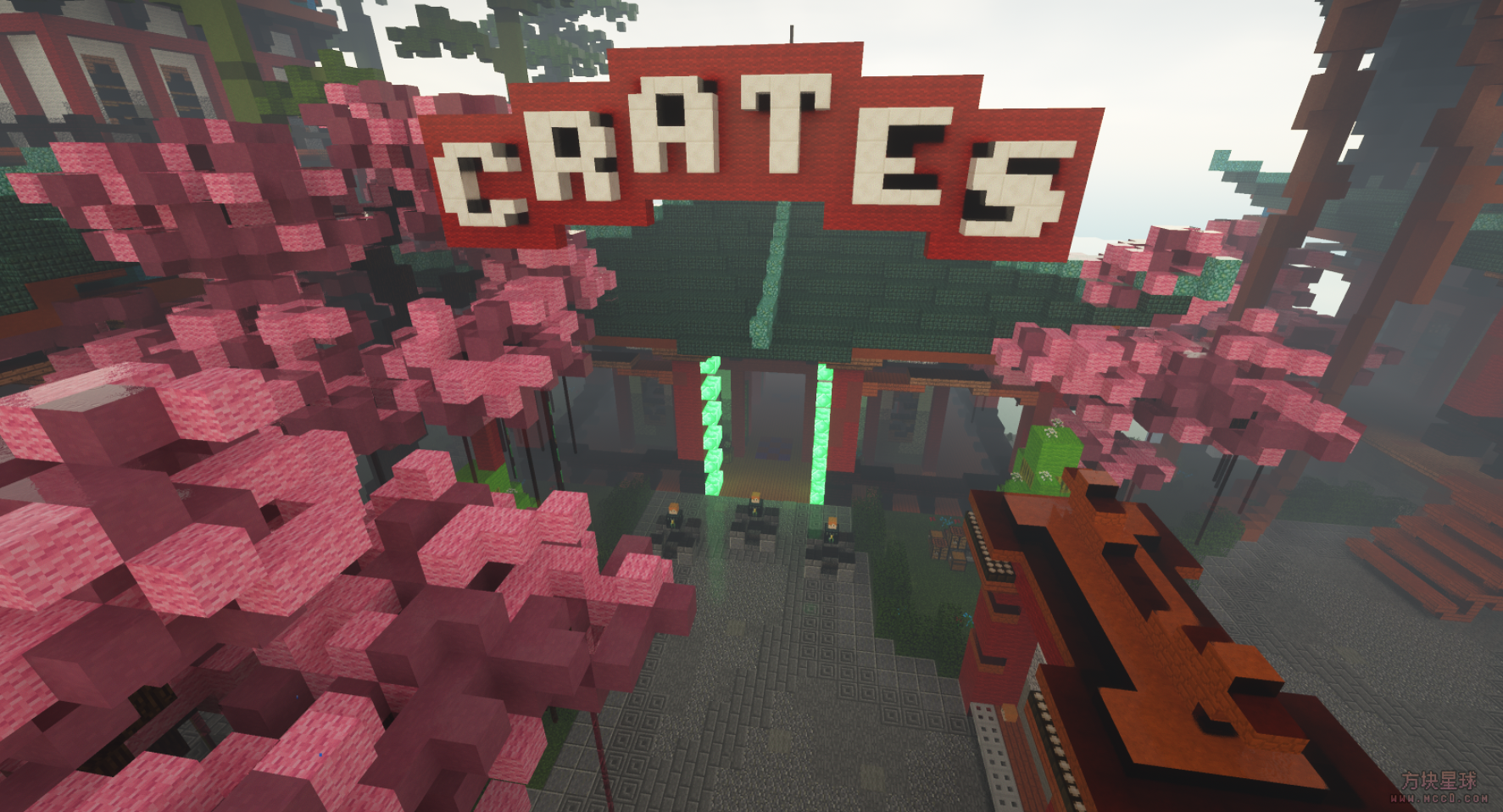 我的世界地图-东方浮岛商店【商店/大厅/活动任务】-方块星球 - 我的世界论坛