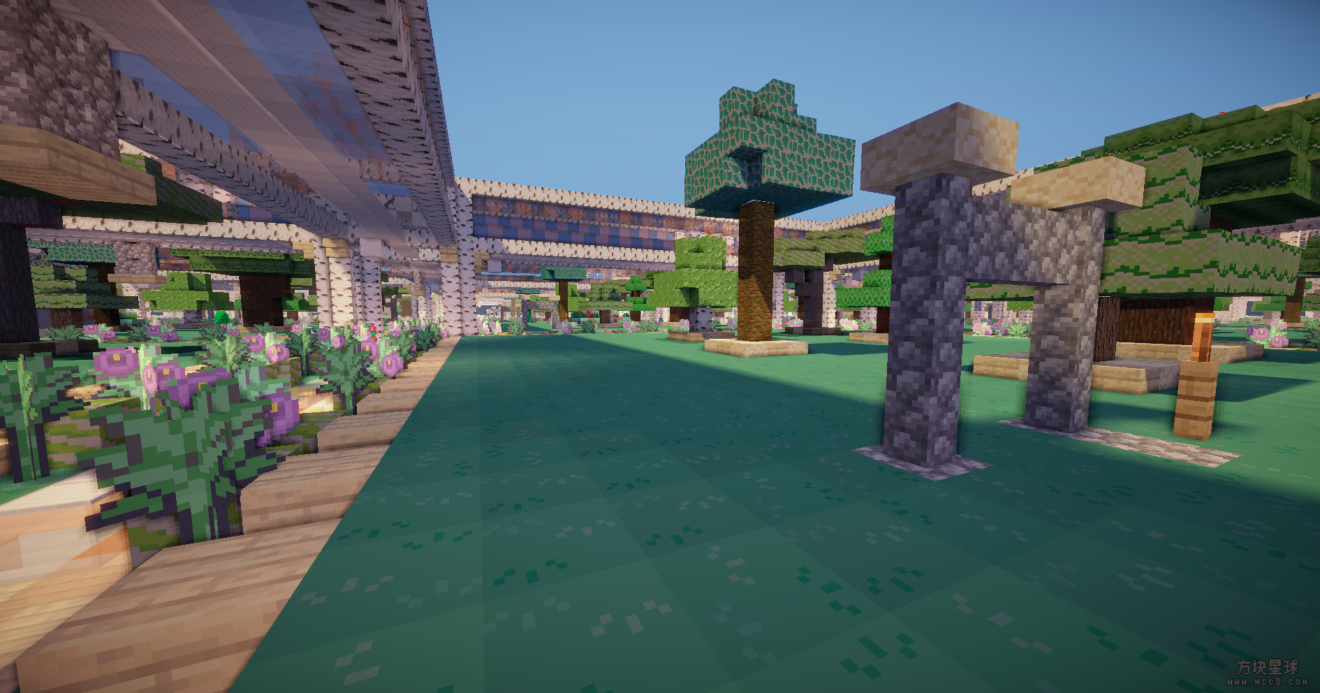 我的世界地皮模板-白桦木【地皮模板】-方块星球 - 我的世界论坛