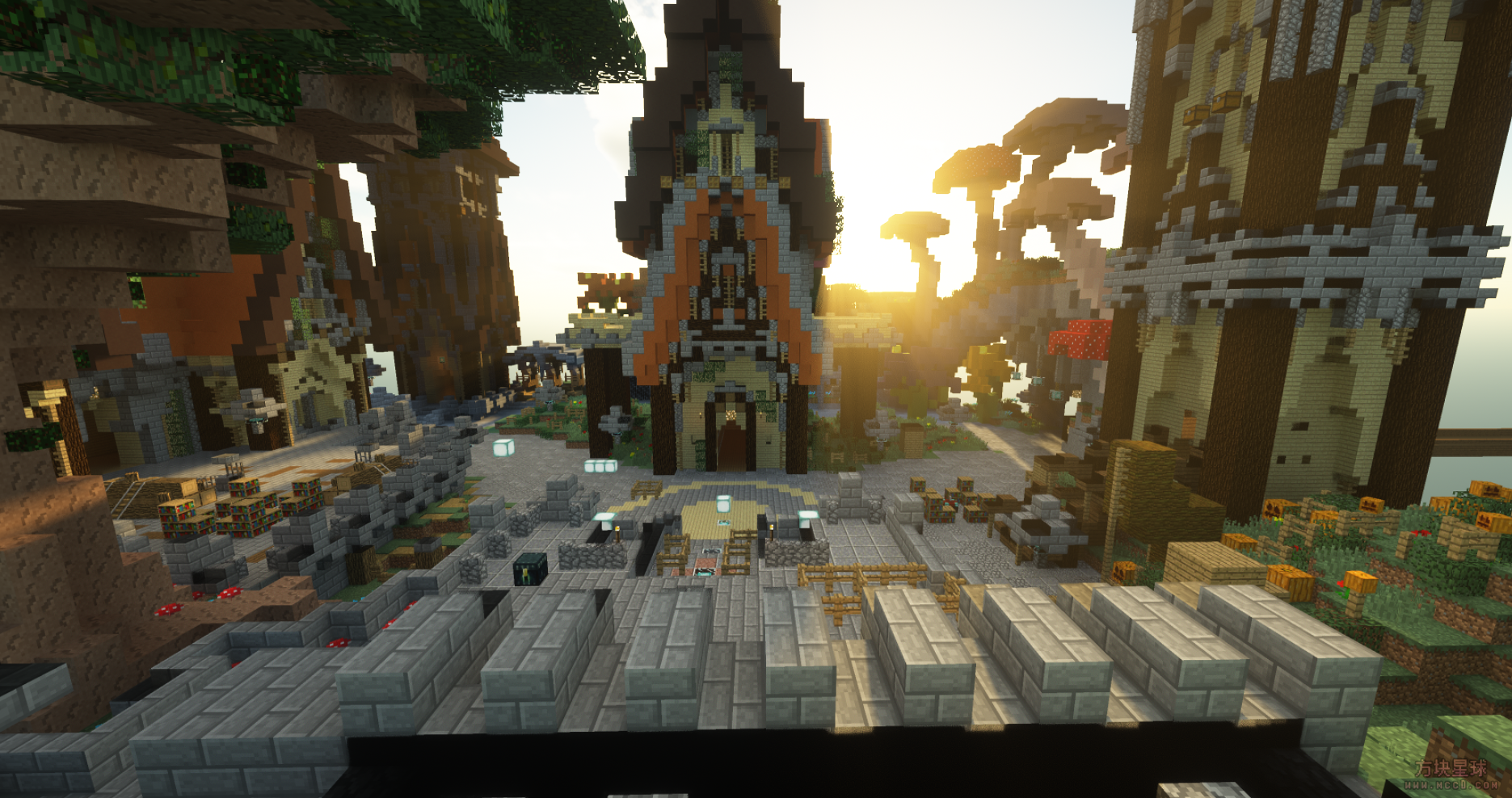 我的世界浮岛商店地图-方块星球 - 我的世界论坛