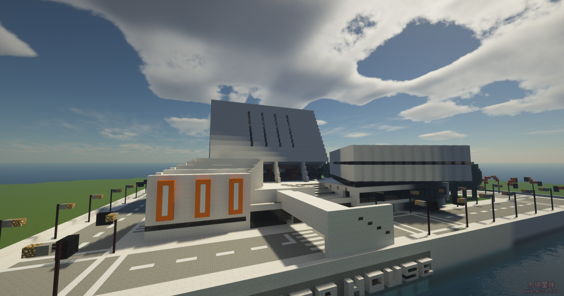 我的世界地图 - 现代影院-方块星球 - 我的世界论坛